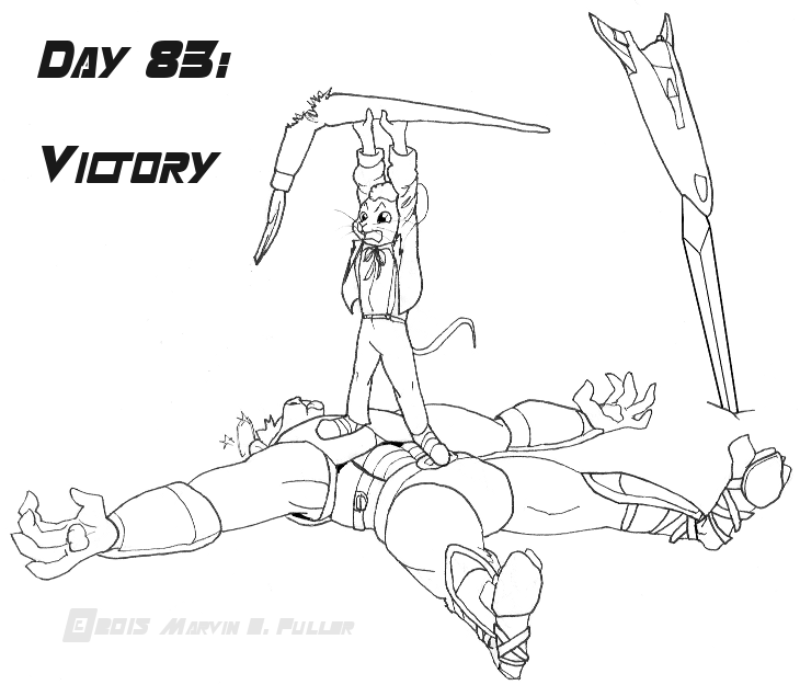 Daily Sketch 83 - Victory